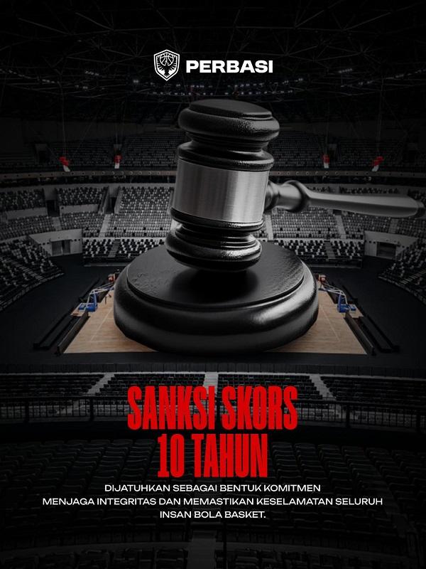 DPP Perbasi Skors 10 Tahun Pelatih Basket Pelaku Kekerasan di Jawa Tengah