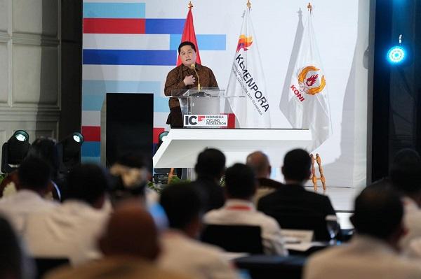 Senang Cabor Miliki Pimpinan Kuat, Menpora Erick: Siap Dukung Program ISSI Yang Masuk Unggulan